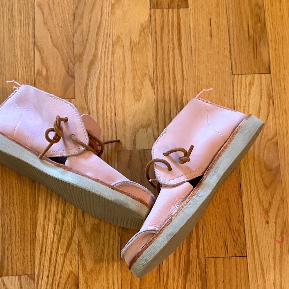 Sartorisan sz EU 38 US 7.5 Benirras Mid Astex Leather Pink Tan Loafer great cond - Picture 9 of 9